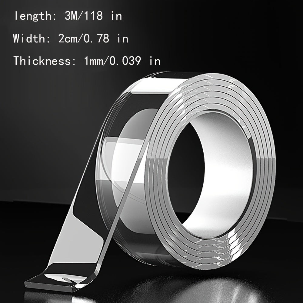 3 PCS Removable Silicone Double-Sided Tapes