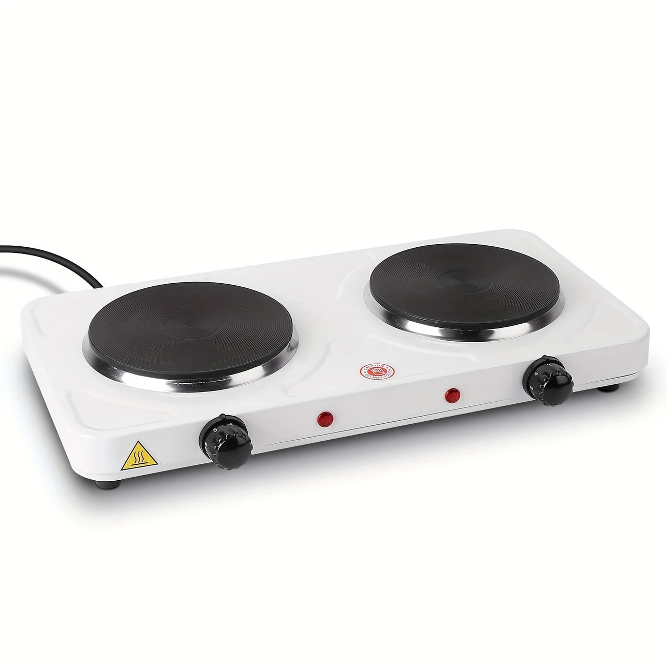 2000W Electric hot plate,Countertop Double Cast Iron Burner
