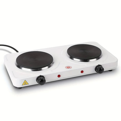 2000W Electric hot plate,Countertop Double Cast Iron Burner
